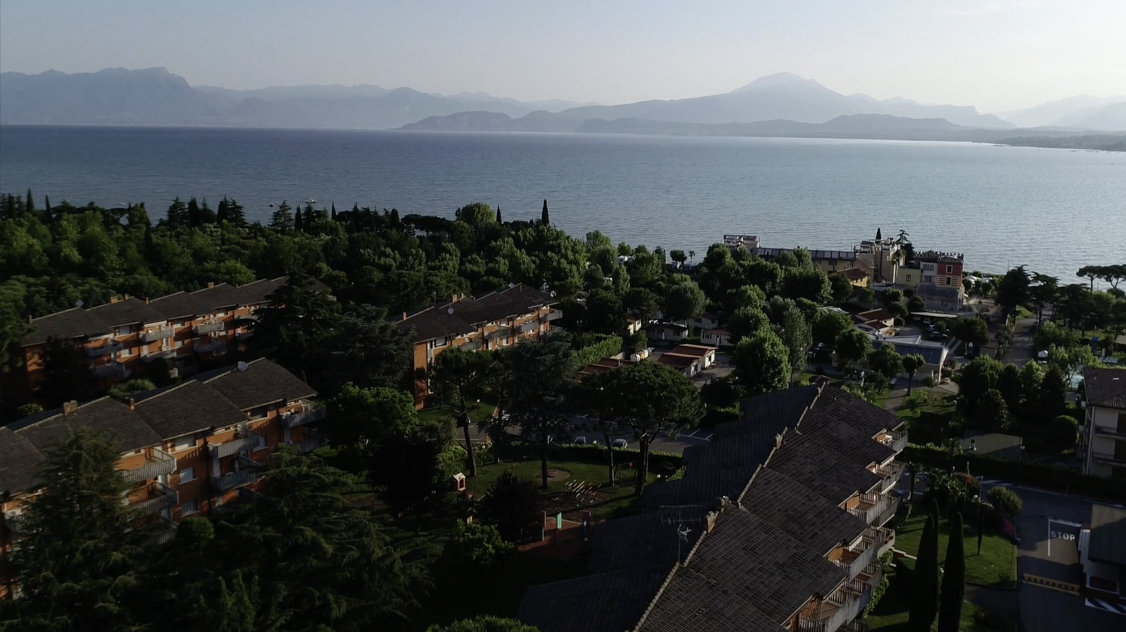 Foto dall'alto del residence Ai Cappuccini
