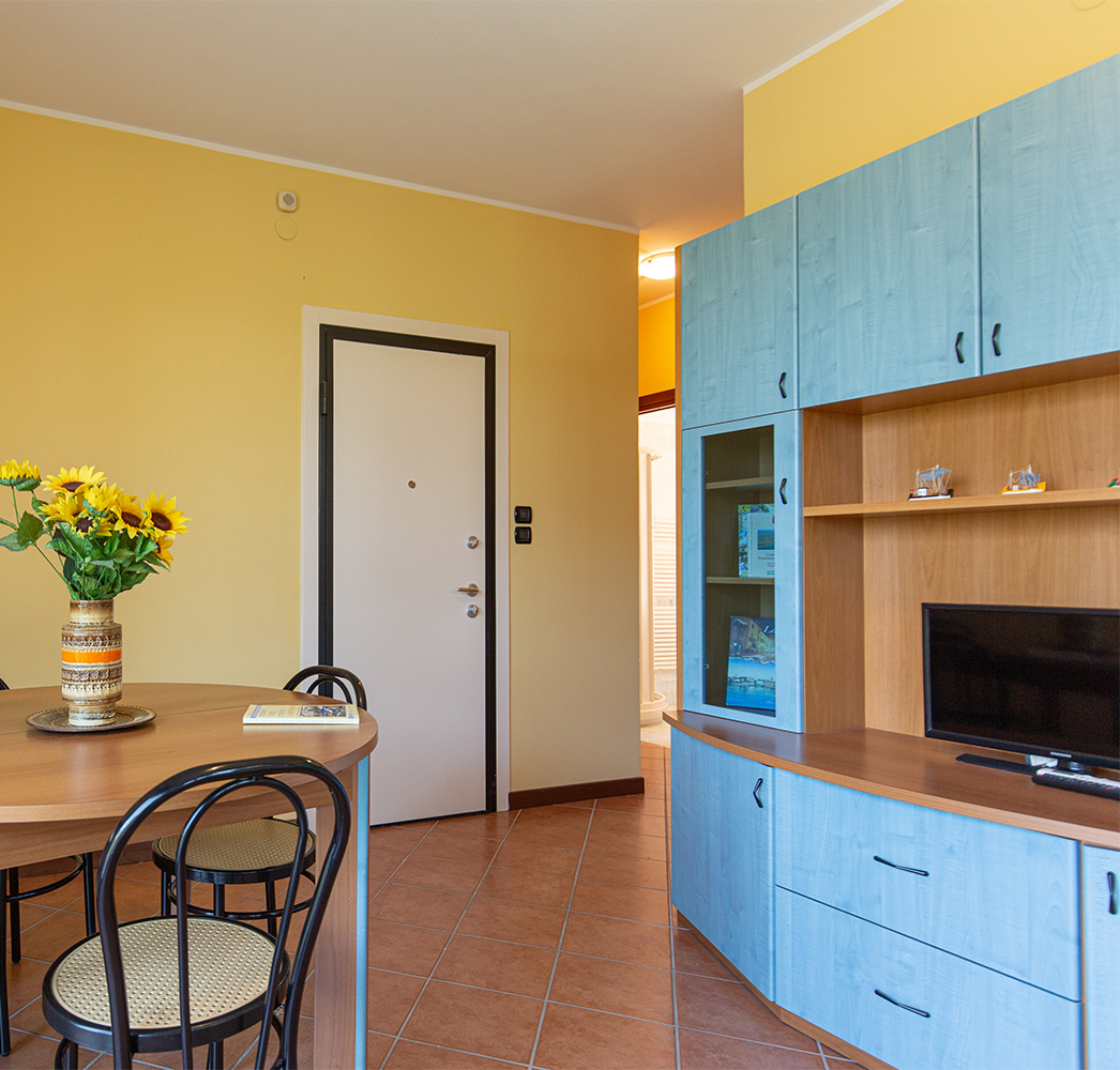 foto cucina appartamento vista giardino